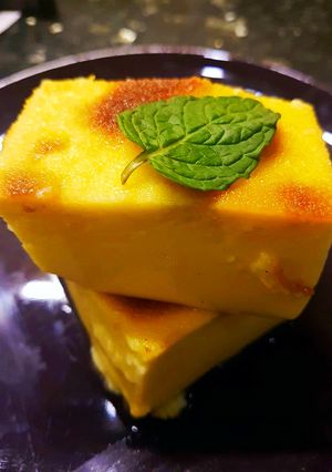 A picture of Egg Flan.