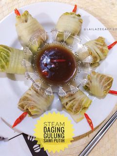 Foto resep Steam Daging Gulung Sawi Putih