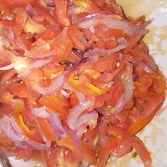 A picture of Kachumbari.