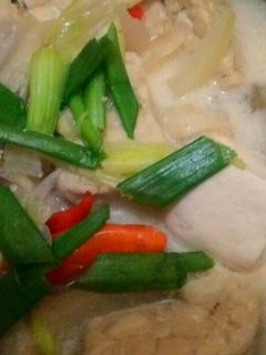 Foto resep Tempe Tahu Kuah Santan