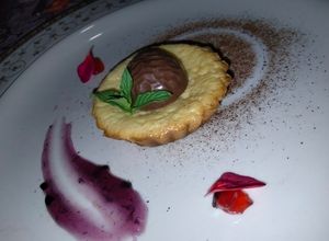 Una foto de Tarta de queso crema