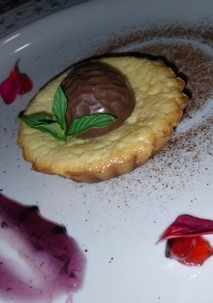Una foto de Tarta de queso crema