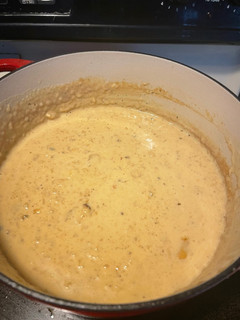 A picture of Potato soup.