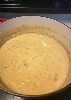 A picture of Potato soup.