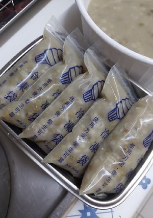 綠豆大麥仁冰棒 的食譜成品照片
