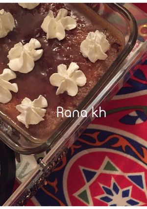 صورة لوصفة بسبوسه بالكراميل 🍯🍘