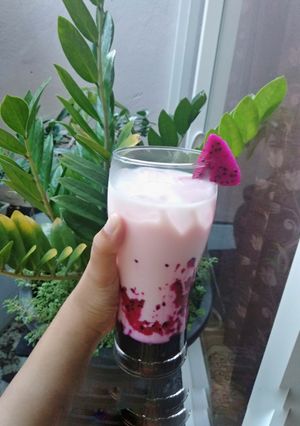 Foto resep Milky Dragonfruit