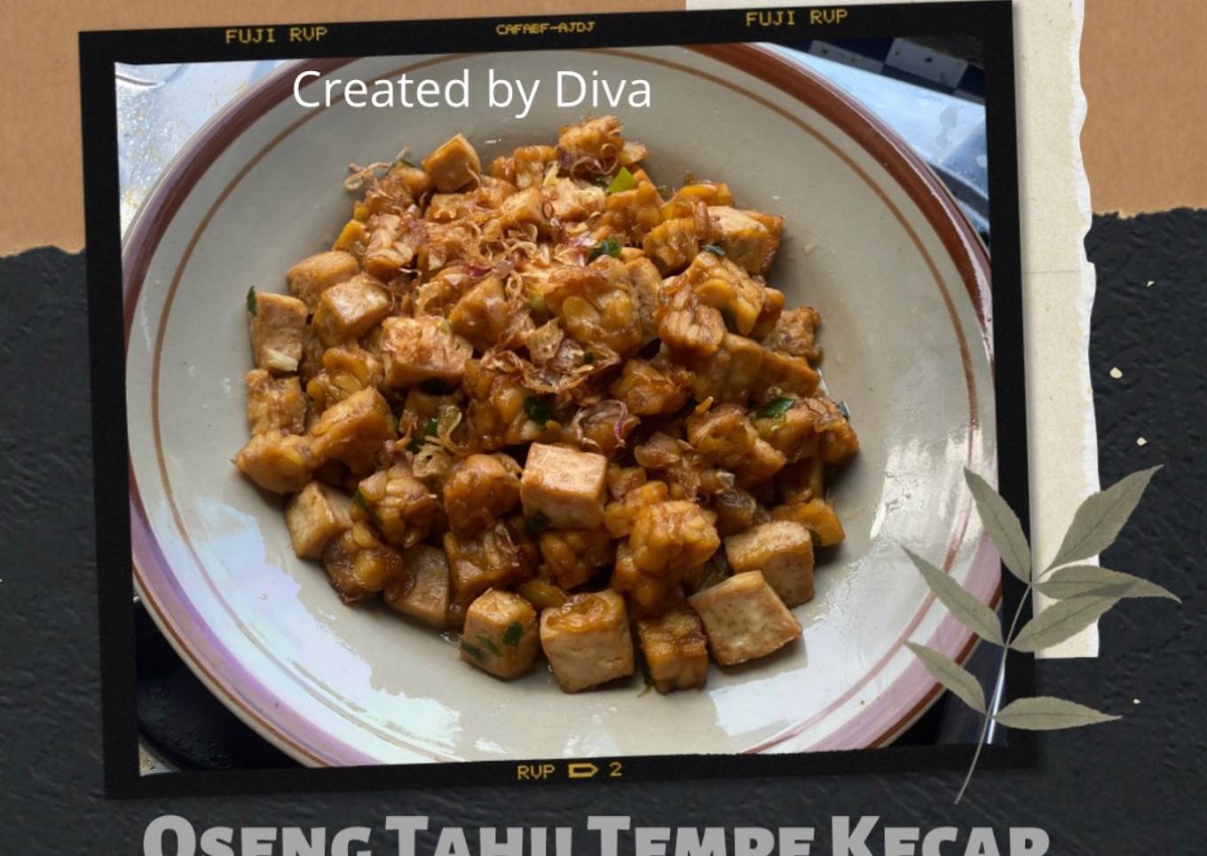 Oseng Tahu Tempe Kecap