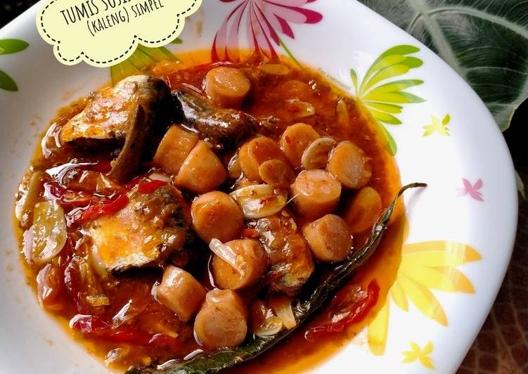 Resep 94)tumis sosis sarden (kaleng) simpel Anti Gagal