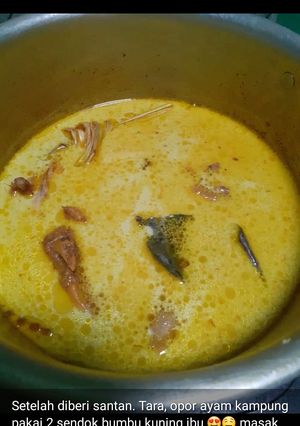 Foto resep Opor ayam kampung simpel