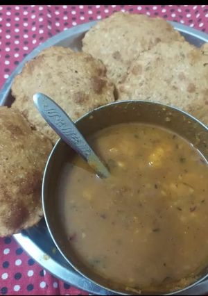 A picture of Bedmi puri.