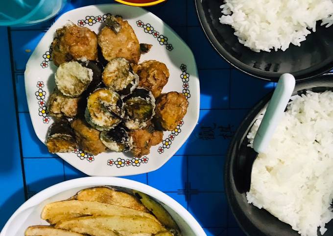 Easiest Way to Make Super Quick Homemade Fried meatball French fries