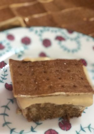 صورة لوصفة بسبوسة القهوة اللذيذة