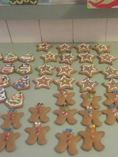 A picture of Gingerbread biscuits.