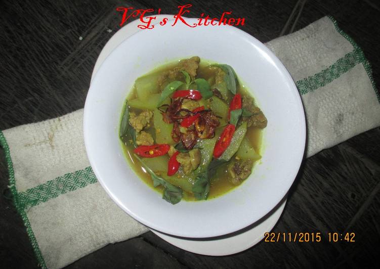 Recipe of Favorite Balinese Young Papaya Soup