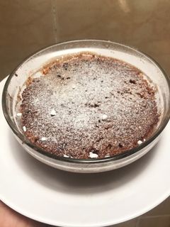 A picture of Microwave Milo Cake.