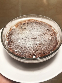 A picture of Microwave Milo Cake.