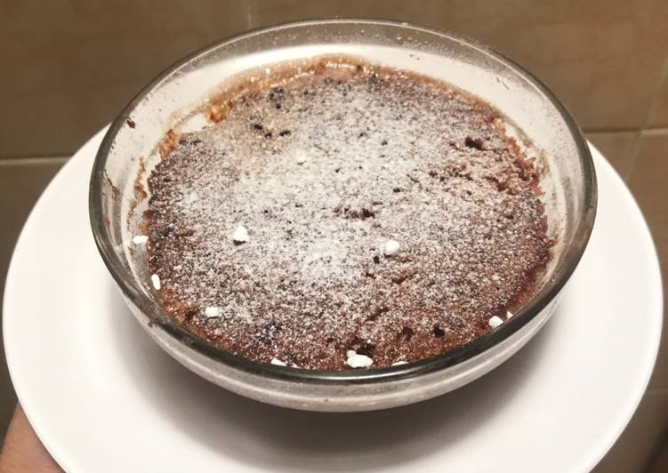 Steps to Make Ultimate Microwave Milo Cake