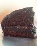 Torta húmeda de chocolate