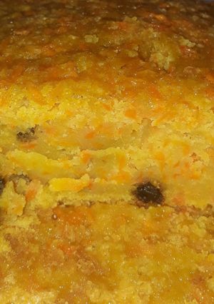 Una foto de Torta de zanahoria y pasas