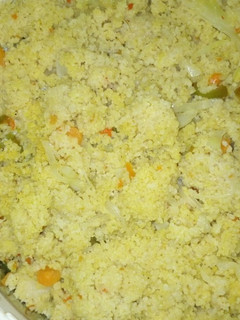 A picture of Dambun couscous.