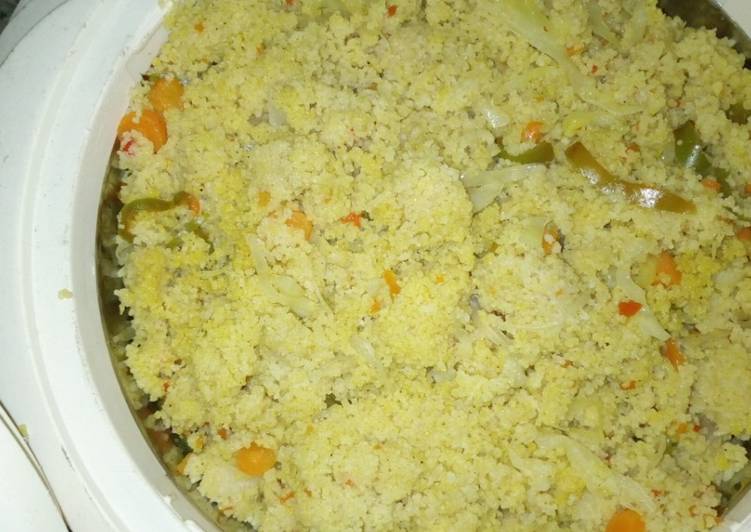 Simple Way to Make Homemade Dambun couscous
