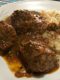 Una foto de Albóndigas con tuco