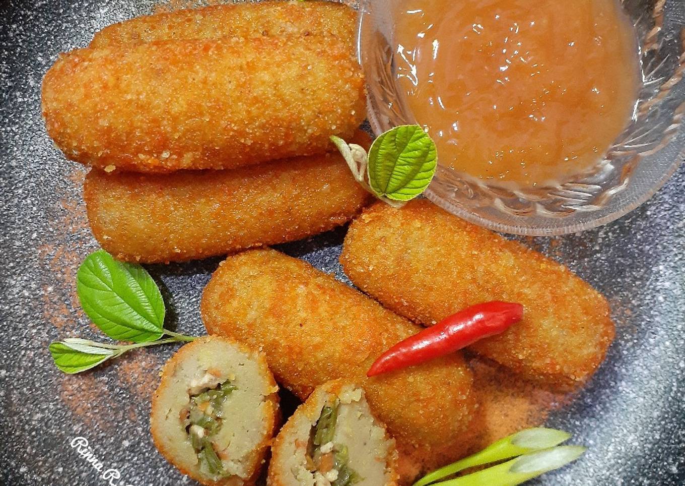 Kroket Kentang Isi Ayam-MPASI Usia 1 Tahun