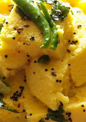 बेसन रवा ढोकला (besan rava dhokla recipe in hindi) रेसिपी मुख्य फोटो