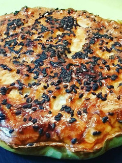 Una foto de Pastel de goulasch con gorgonzola
