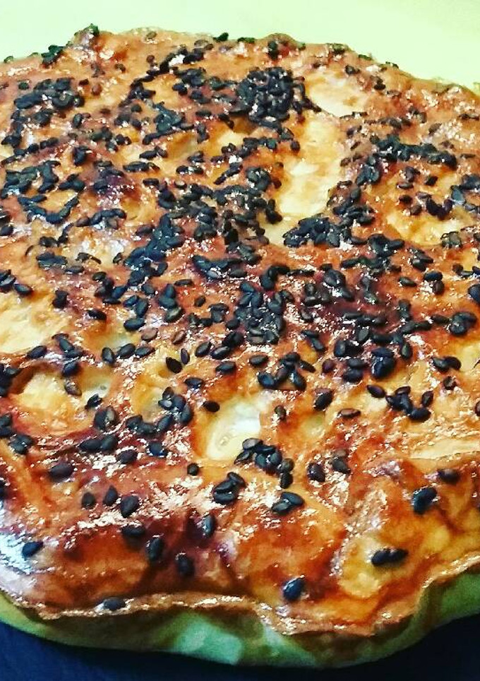 Una foto de Pastel de goulasch con gorgonzola