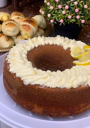 صورة لوصفة كيكه البرتقال 🍊🍞