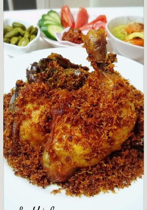 Foto resep Ayam goreng serundeng
