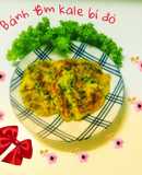 Bánh tôm kale bí đỏ