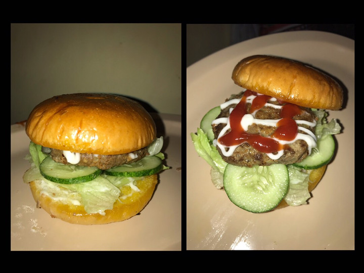 Standar Resep bikin Beef Patty Burger Homemade  enak