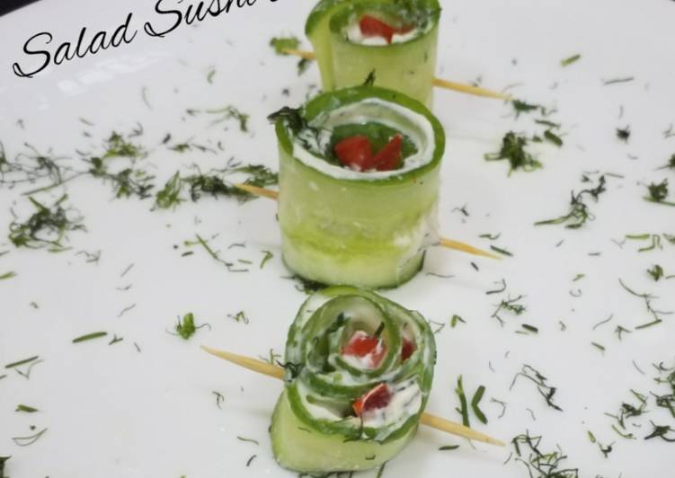 Simple Way to Prepare Favorite Salad Sushi Rolls