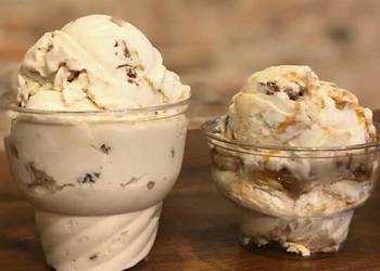 How To Making Recipe Praline Ice Cream Home Style