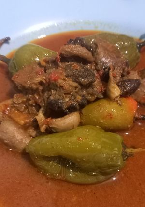 Foto resep Tumis Ati Ampla Cabe Bendot