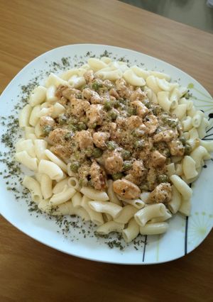 Tejszínes-borsós csirkemell recept fotója