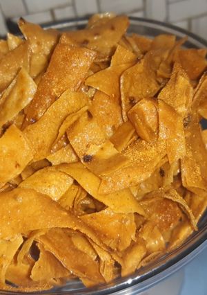 रोटी फ्राईस (roti fries recipe in Hindi) रेसिपी मुख्य फोटो