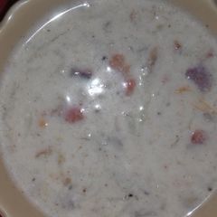 A picture of Veggie raita.