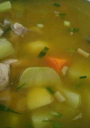 Hình của món Xương nấu canh củ quả.