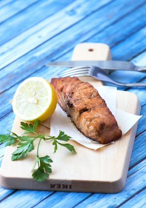 A picture of Balsamic Glazed Salmon.