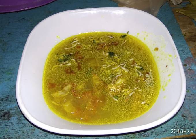 Soto kepala ayam ala ibu'e zulhan