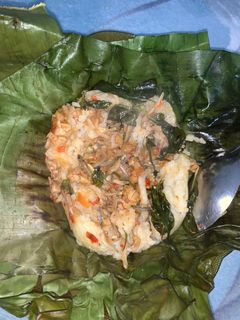 Foto resep Nasi Bakar Teri Tempe Kemangi