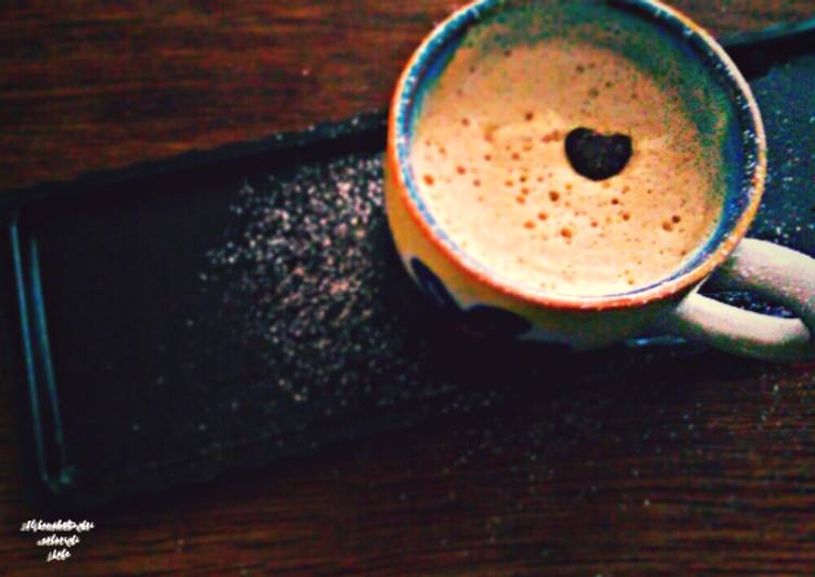 Caffellatte con panna