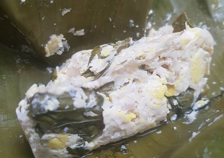 Bagaimana Menyiapkan Pepes Tahu Jamur Tiram tanpa telur Anti Gagal