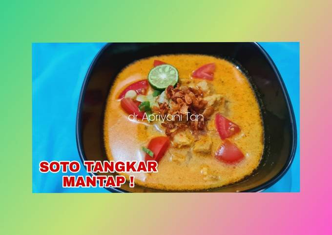 Soto Tangkar Daging Sapi, Gurih dan Enak