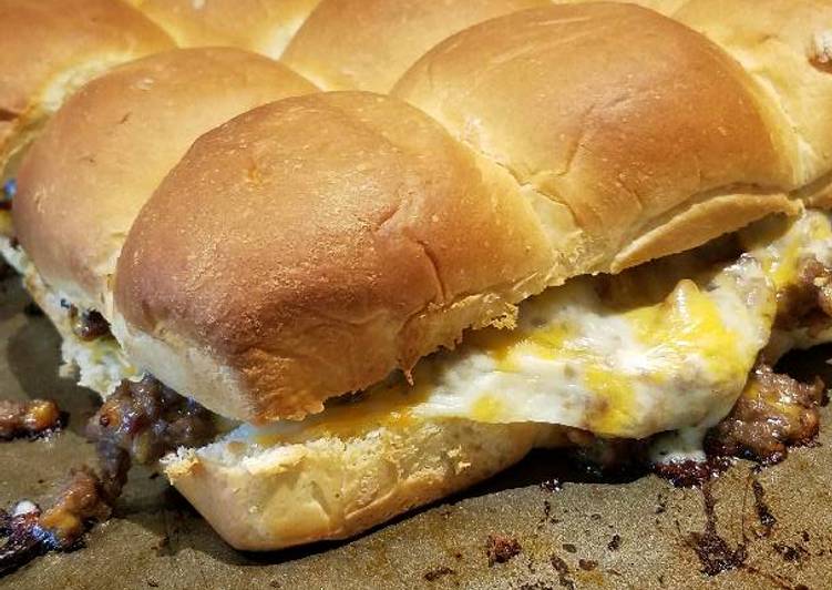 Recipe of Favorite Game day sliders