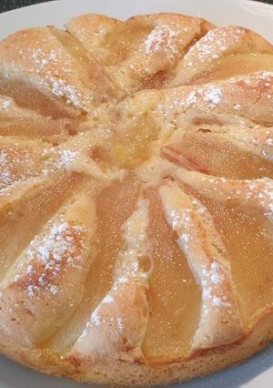 Une photo de Gâteau aux poires